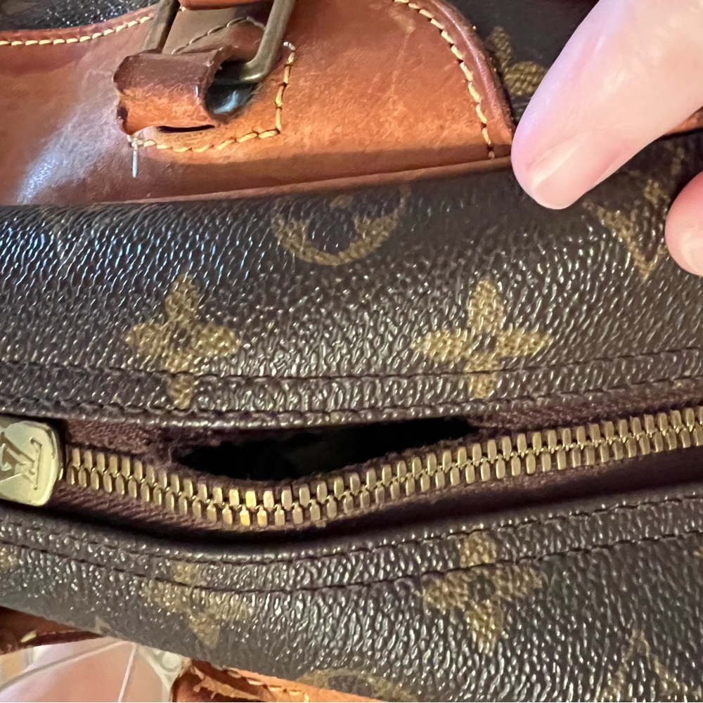 Louis Vuitton Brown Monogram Satchel - Picture 13 of 15